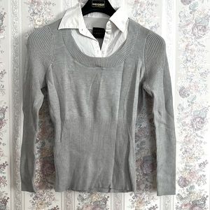 Vintage B Moss Sweater Dress Shirt XS